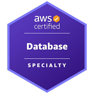 AWS DBS-C01 Database Specialty